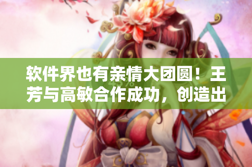 软件界也有亲情大团圆！王芳与高敏合作成功，创造出顶尖软件