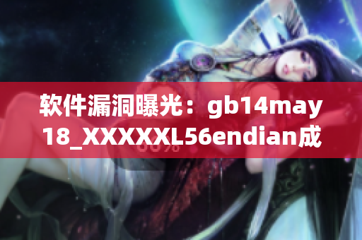 软件漏洞曝光：gb14may18_XXXXXL56endian成为安全威胁