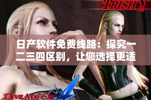 日产软件免费线路：探究一二三四区别，让您选择更适合的软件服务