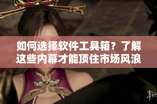 如何选择软件工具箱？了解这些内幕才能顶住市场风浪