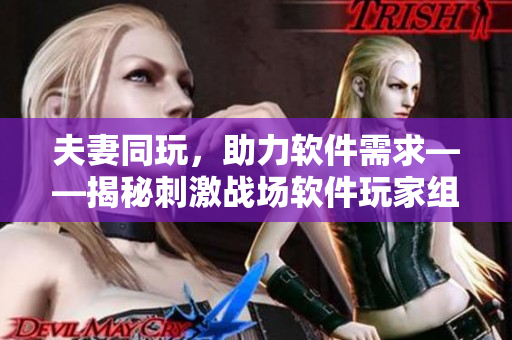 夫妻同玩，助力软件需求——揭秘刺激战场软件玩家组CP秘籍