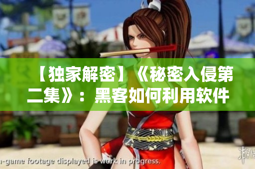 【独家解密】《秘密入侵第二集》：黑客如何利用软件漏洞攻击系统？