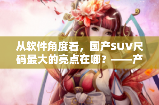 从软件角度看，国产SUV尺码最大的亮点在哪？——产品结构解析