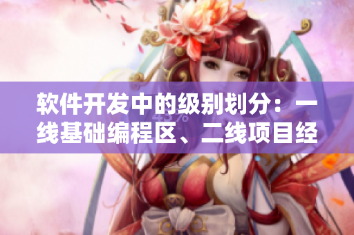 软件开发中的级别划分：一线基础编程区、二线项目经理区、三线高级架构区