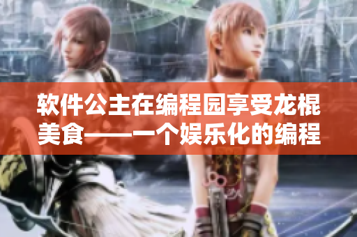 软件公主在编程园享受龙棍美食——一个娱乐化的编程主题节目