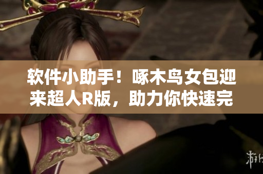 软件小助手！啄木鸟女包迎来超人R版，助力你快速完成软件编写！