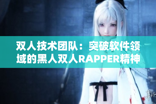 双人技术团队：突破软件领域的黑人双人RAPPER精神
