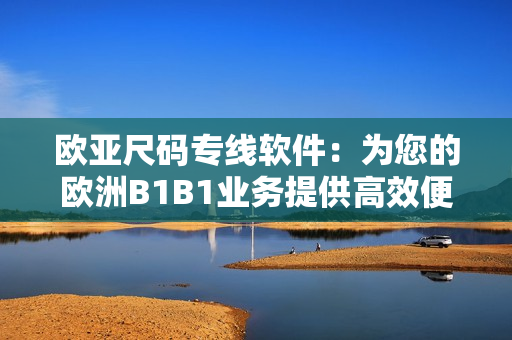 欧亚尺码专线软件：为您的欧洲B1B1业务提供高效便捷的解决方案