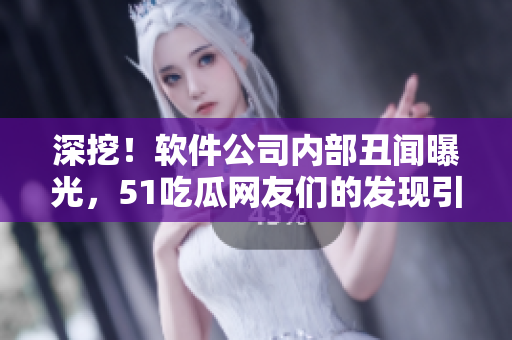 深挖！软件公司内部丑闻曝光，51吃瓜网友们的发现引发热议