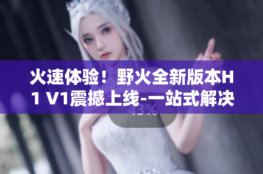 火速体验！野火全新版本H1 V1震撼上线-一站式解决软件需求