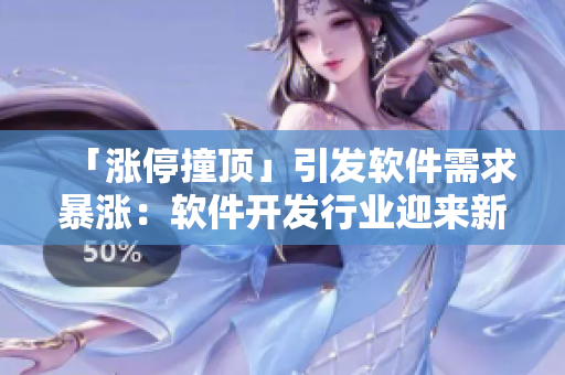「涨停撞顶」引发软件需求暴涨：软件开发行业迎来新机遇