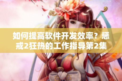 如何提高软件开发效率？惩戒2狂热的工作指导第2集给出了答案！