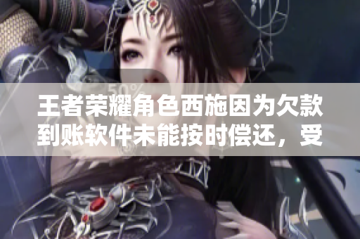 王者荣耀角色西施因为欠款到账软件未能按时偿还，受到财务困扰