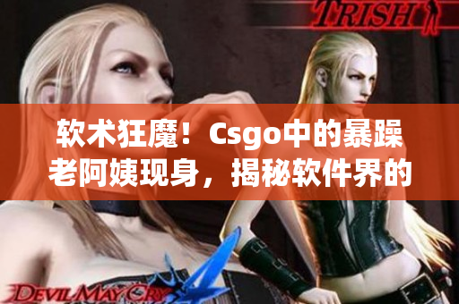 软术狂魔！Csgo中的暴躁老阿姨现身，揭秘软件界的惊人秘密！”