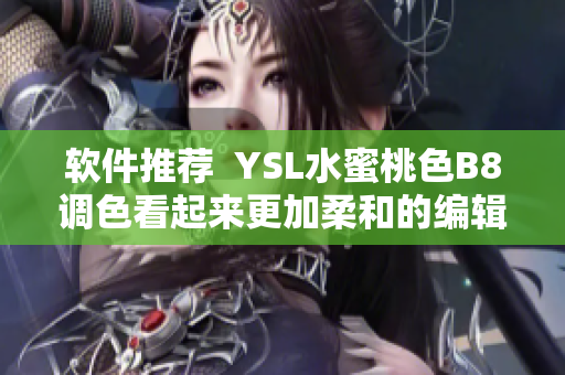 软件推荐  YSL水蜜桃色B8调色看起来更加柔和的编辑软件