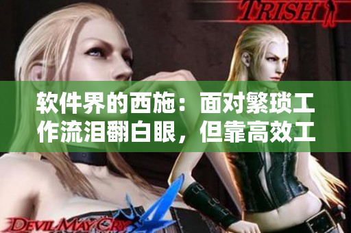 软件界的西施：面对繁琐工作流泪翻白眼，但靠高效工具咬定铁球