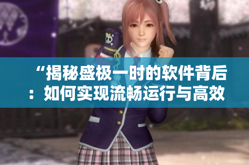 “揭秘盛极一时的软件背后：如何实现流畅运行与高效操作？”