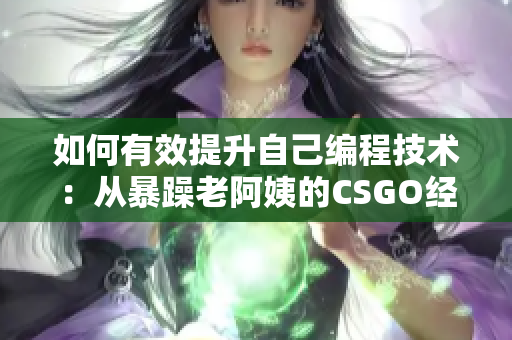 如何有效提升自己编程技术：从暴躁老阿姨的CSGO经验中汲取灵感